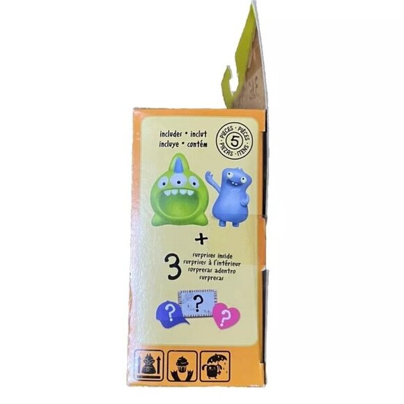 Hasbro Ugly Dolls Squish & Go Sharwhal & Peggy Figures & 3 Surprises Inside - Picture 4 of 4